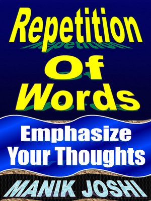cover image of Repetition of Words